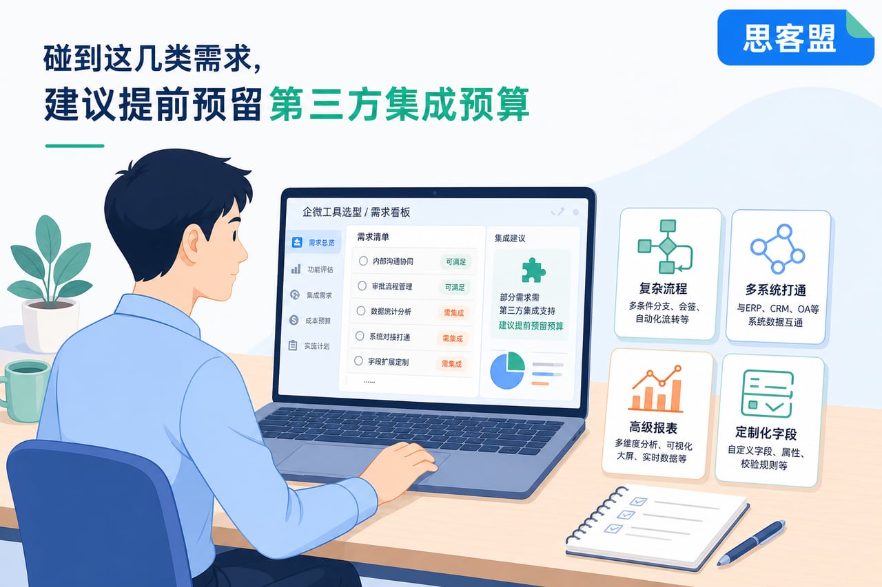 碰到这几类需求,建议提前预留第三方集示意